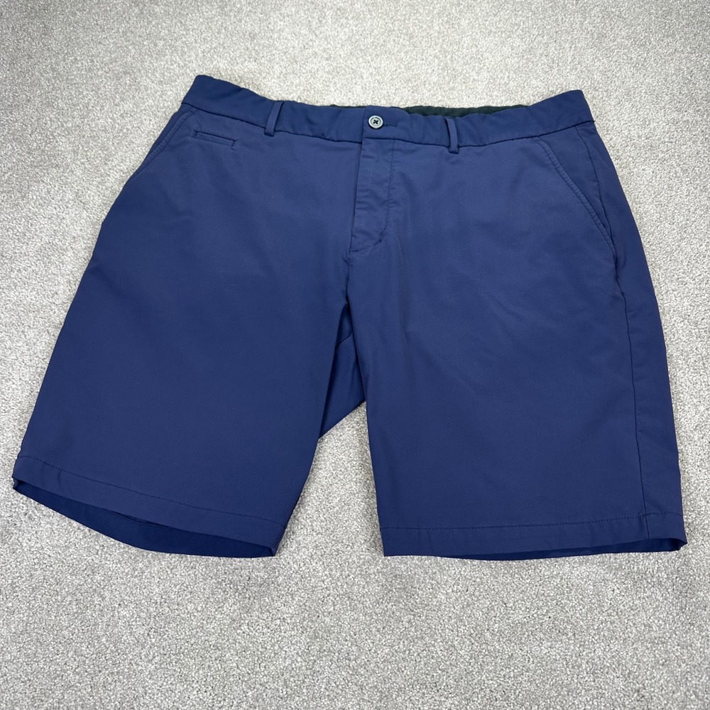 KJUS Mens 54 XL Ike 3xDry Golf Shorts Navy Blue Technical Schoeller Performance